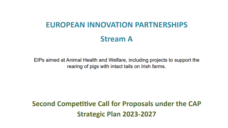 Call 2: Animal Health & Welfare – Guidelines For Phase 1