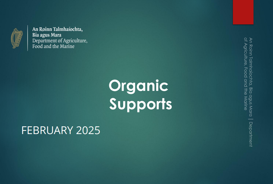 Alternative Funding Streams – Organic Support
