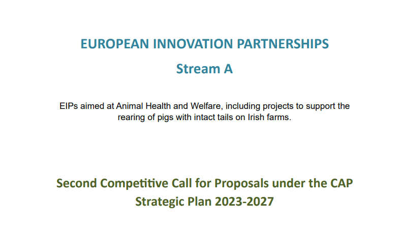Call 2: Animal Health & Welfare – Guidelines For Phase 1