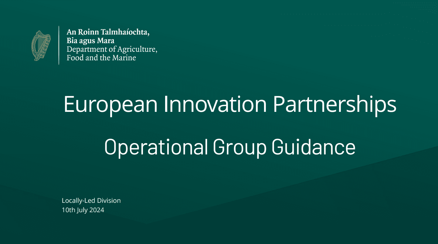 EIP Operational Group Guidance