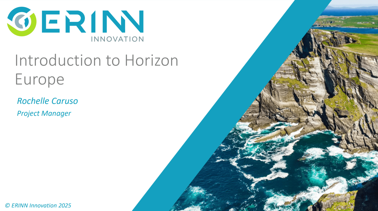 Alternative Funding Streams - Introduction to Horizon Europe