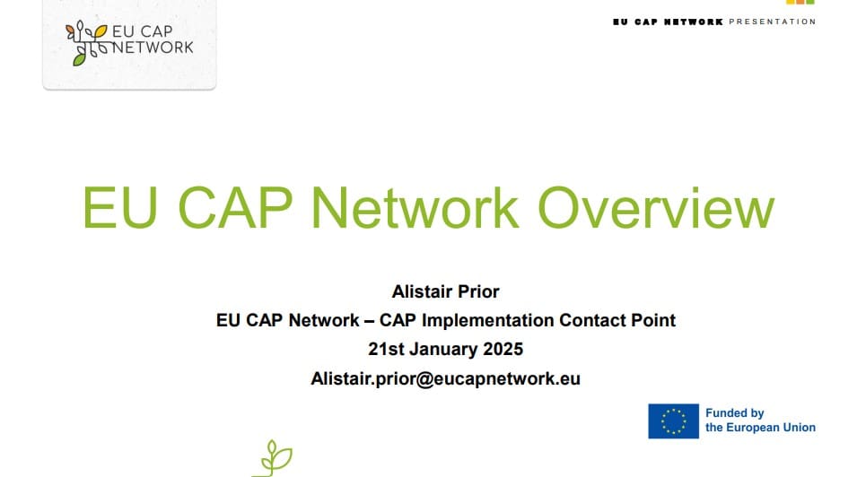 EU CAP Network – Alistair Prior