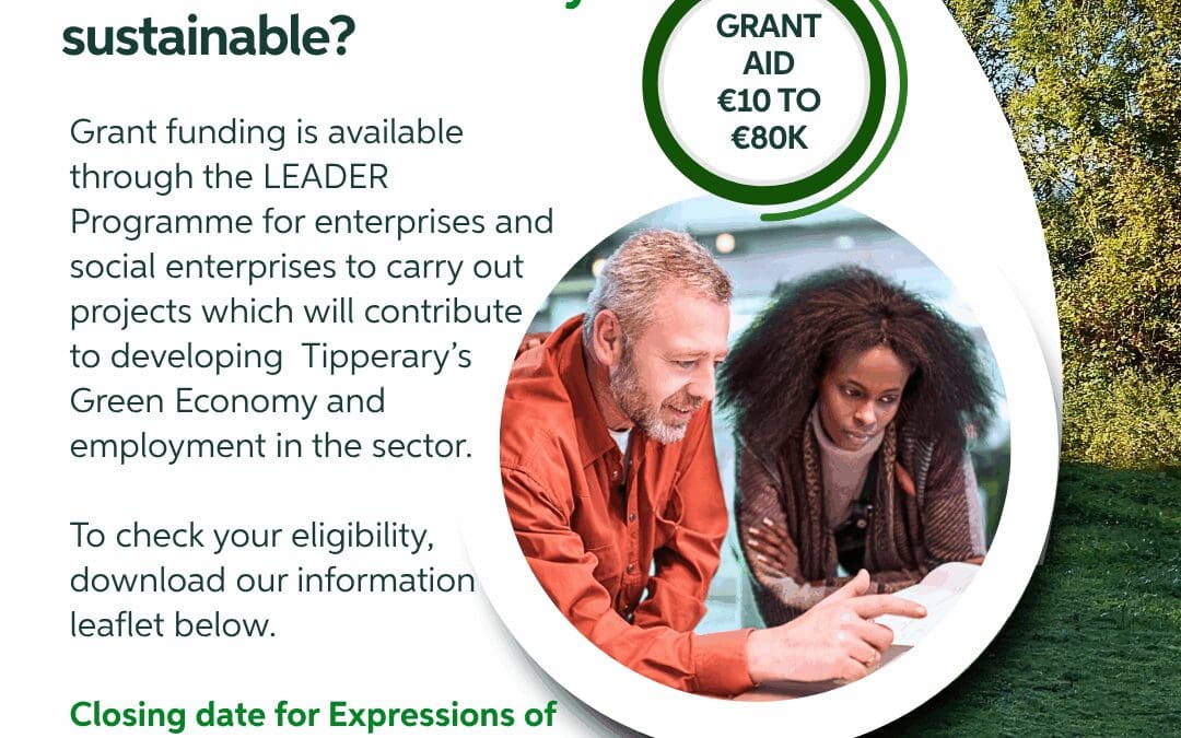 Green Enterprise Targeted LEADER Call in Tipperary