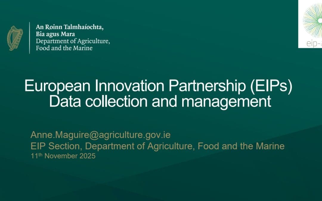 EIP Data collection and management