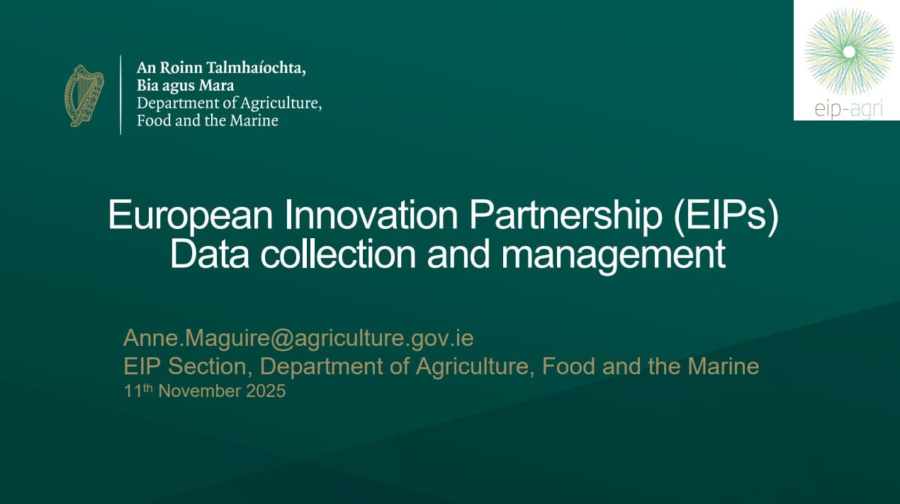 EIP Data collection and management