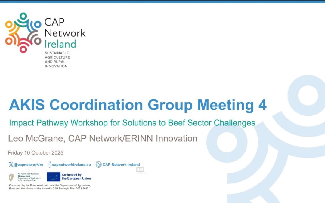 AKIS Coordination Group Impact Pathway Slides