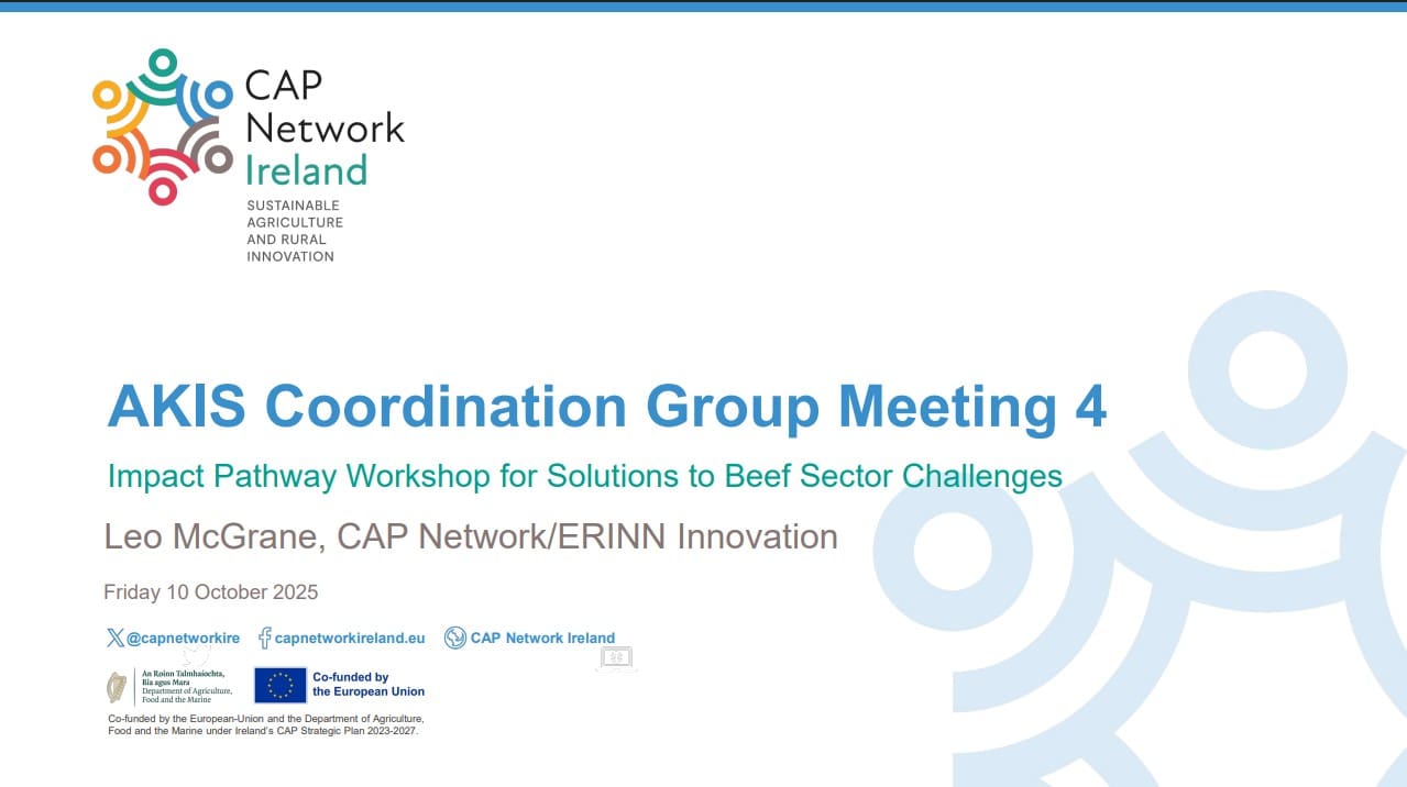 AKIS Coordination Group Impact Pathway Slides