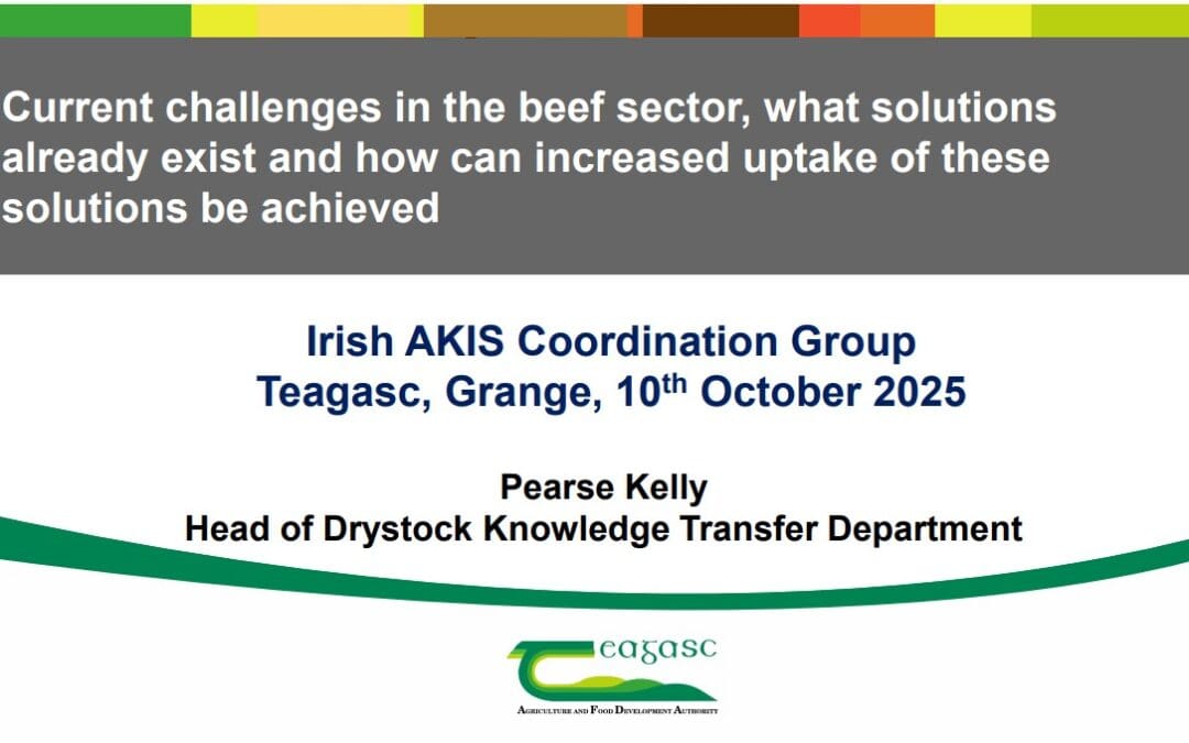 AKIS Coordination Group Teagasc Presentation