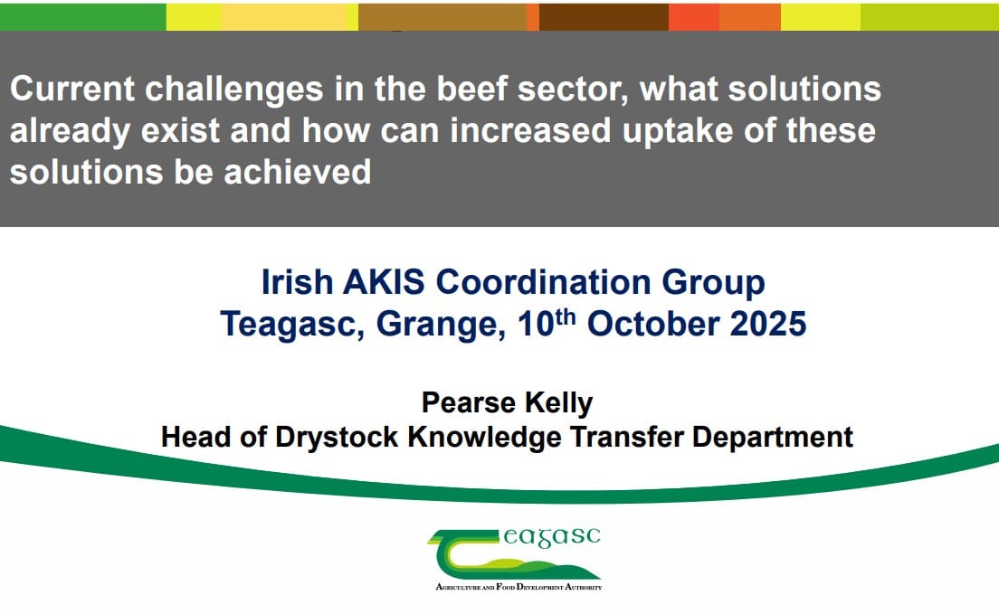 AKIS Coordination Group Teagasc Presentation