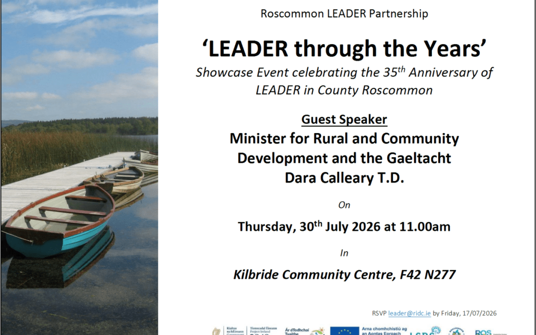‘LEADER through the Years’ Showcase Event in Roscommon