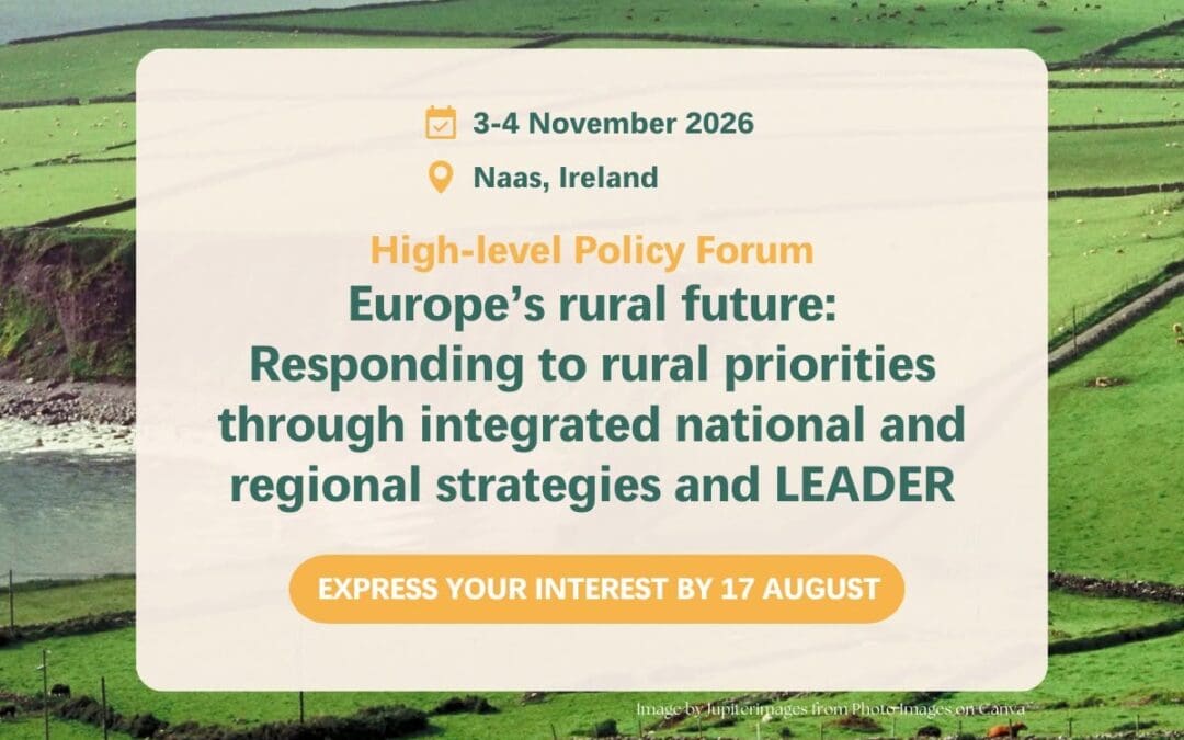 Express Your Interest: High-Level Rural Policy Forum in Naas